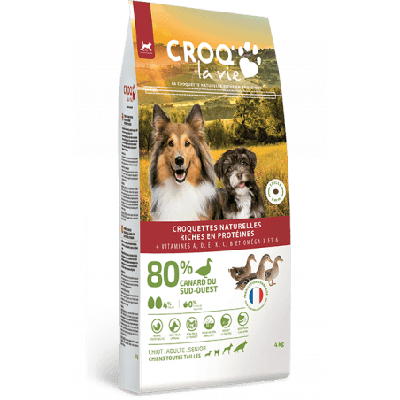 Photo d'un sac de Croq la Vie Sérenité croquettes pour chiens
